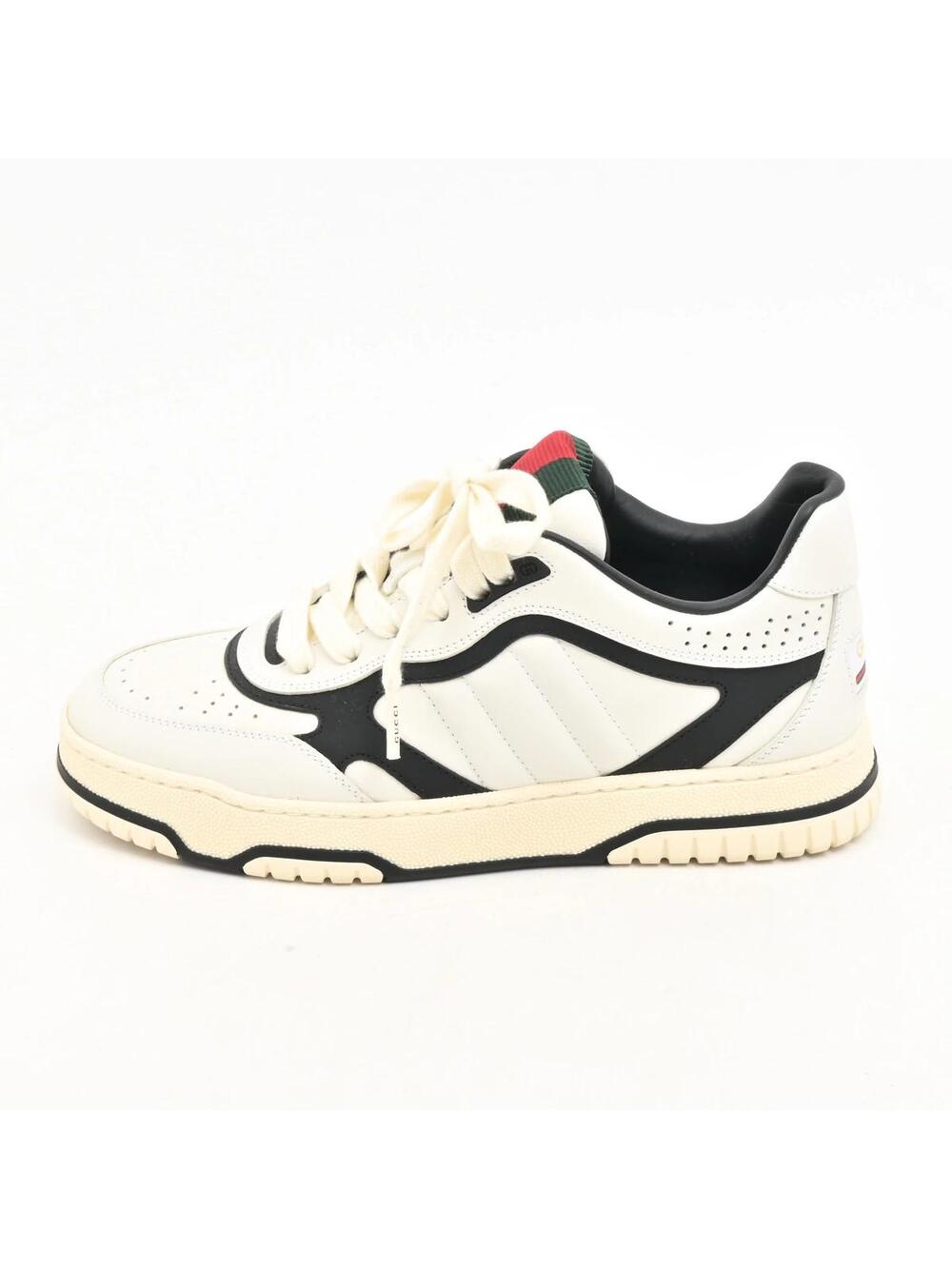 Gucci Reweb White Black Multi Leather #341176G54B